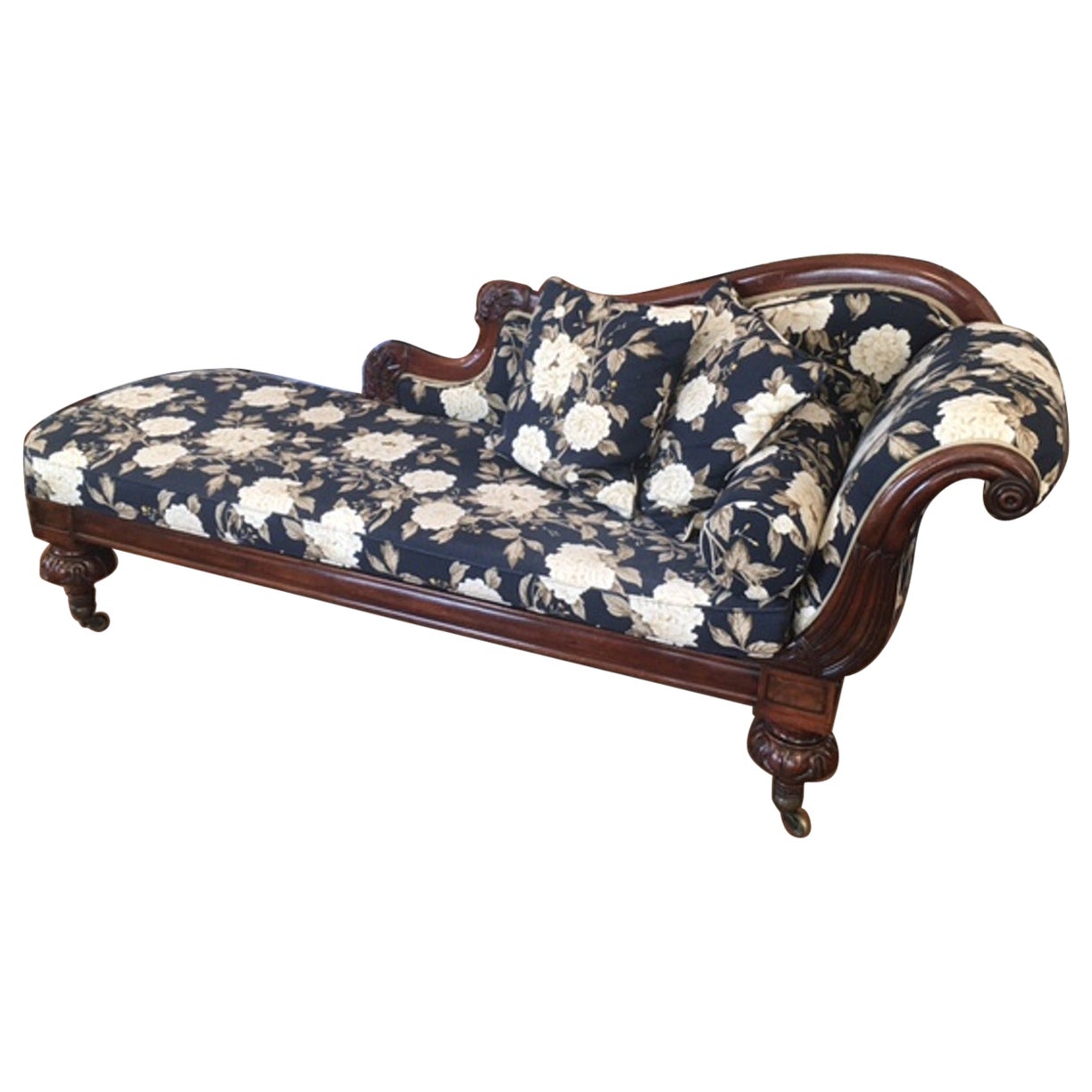 19th Century Chaisse Longue Sofa