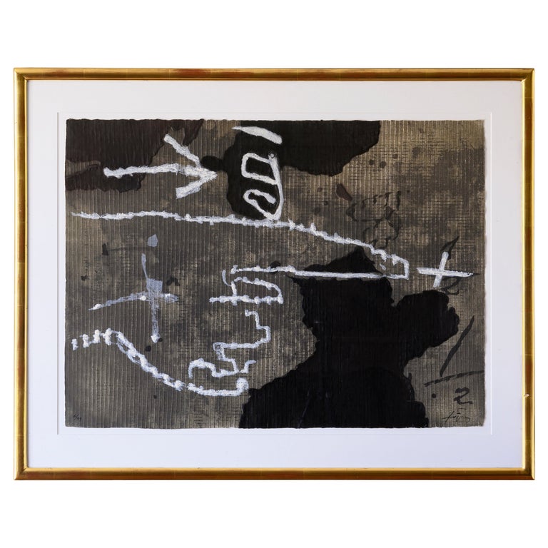Antoni Tàpies, El Dit, 1987 For Sale