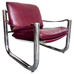 1970s Swedish Lounge Chair by Arne Norell