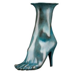 Yasumasa Morimura (1951-, Japon) : "Mon Pied Gauche", 100 Ex., 1999, Bronze