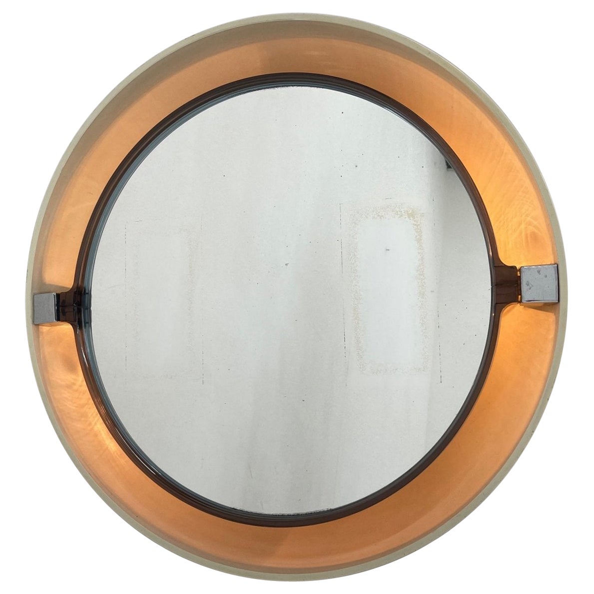 Miroir du milieu du siècle par Allibert, années 1970