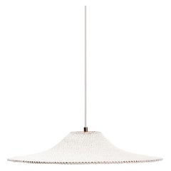 BAMBOO SS01 Pendant Light Ø60cm/23.6in, Hand Crocheted in Bamboo Paper