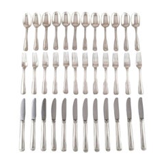 Georg Jensen Old Danish Lunch Cutlery in Sterling Silver