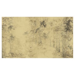 Bamboo Forest Antiqued Wallpaper Mural