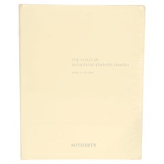 Sotheby's, The Estate of Jacqueline Kennedy Onassis, New Hardcover in Wrapper