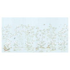 Imperial Garden Mist Chinoiserie Wallpaper Mural