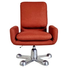 Vintage Planula Swivel Desk Chair by Perry King and Santiago Miranda, 1970s