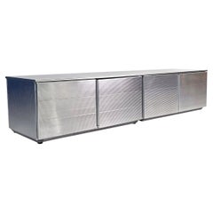 Italienisches Industrie-Sideboard Velasca aus Aluminium von Cozza Mascheroni Ycami, 1990er Jahre