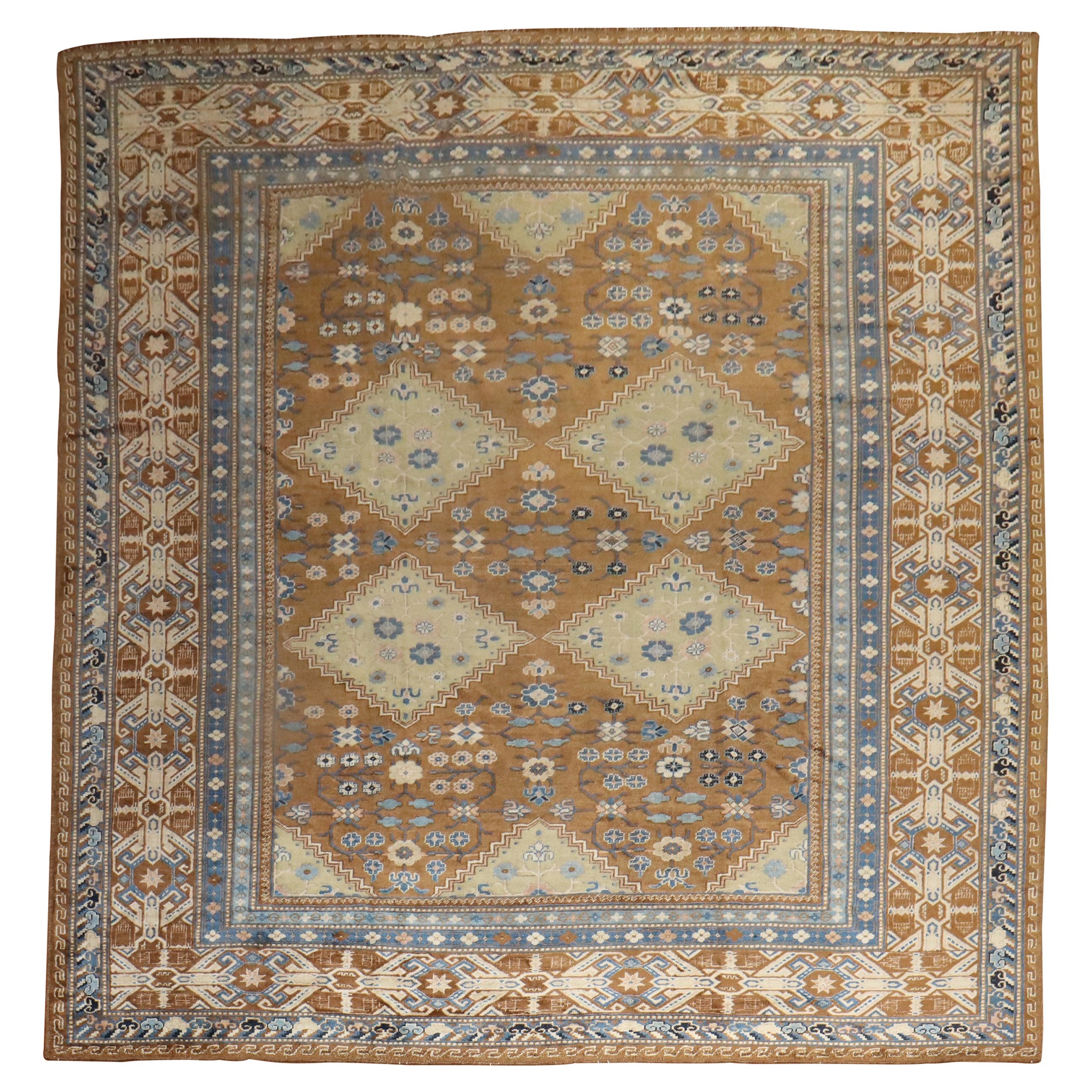 Zabihi Collection Large Antique Khotan Rug