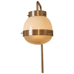 Vintage Sergio Mazza for Artemide "Delta" Wall Sconce Lamp