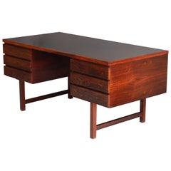 Brazilian Rosewood Desk by Kai Kristiansen “EP401” for Feldballes Møbelfabrik
