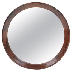 Vintage Celina Decorações Brazilian Wood Wall Mirror