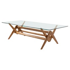 Grande table Capitol Complex 056 de Pierre Jeanneret pour Cassina, Italie, neuve