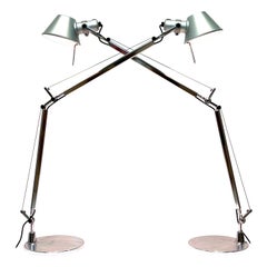 Tolomeo LED Desk Lamps by M. De Lucchi and G. Fassina for Artemide, a Pair