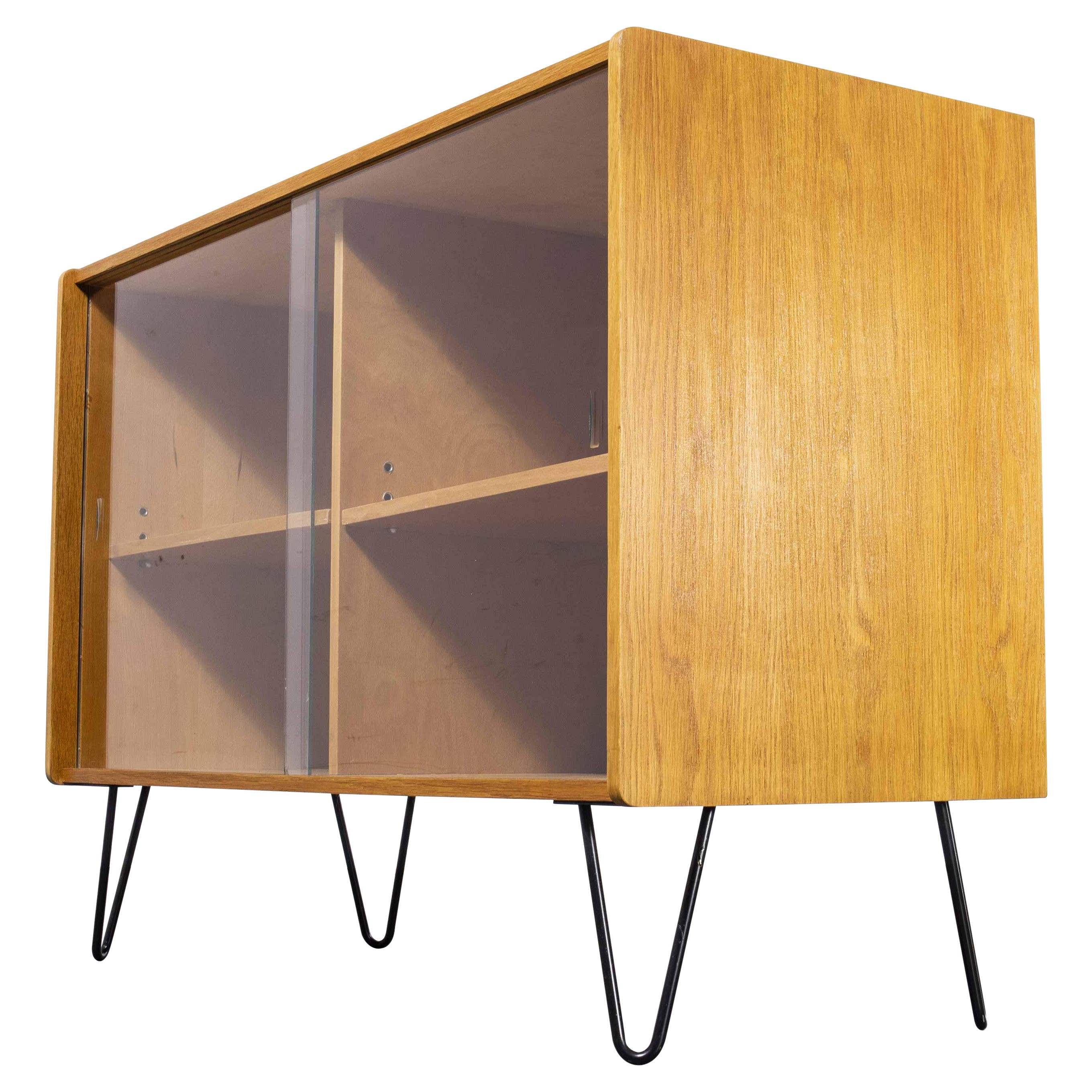 1950's Mid Century Open Small Cabinet by Interieur Praha