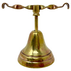 Antique English Solid Brass Vide-Poche Ring Stand, circa 1900s