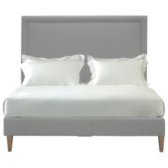 Bespoke Savoir Felix Linen Headboard & Nº4v Vegan Bed Set, Eastern King Size
