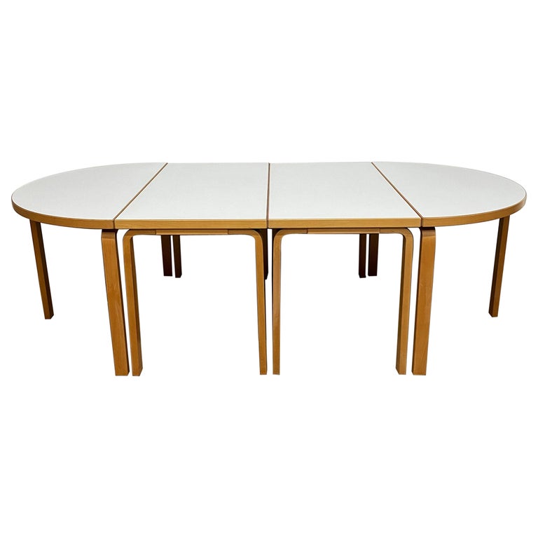 4 PieceModular Conference Dining Table by Thygesen & Sorensen for Magnus Olesen For Sale