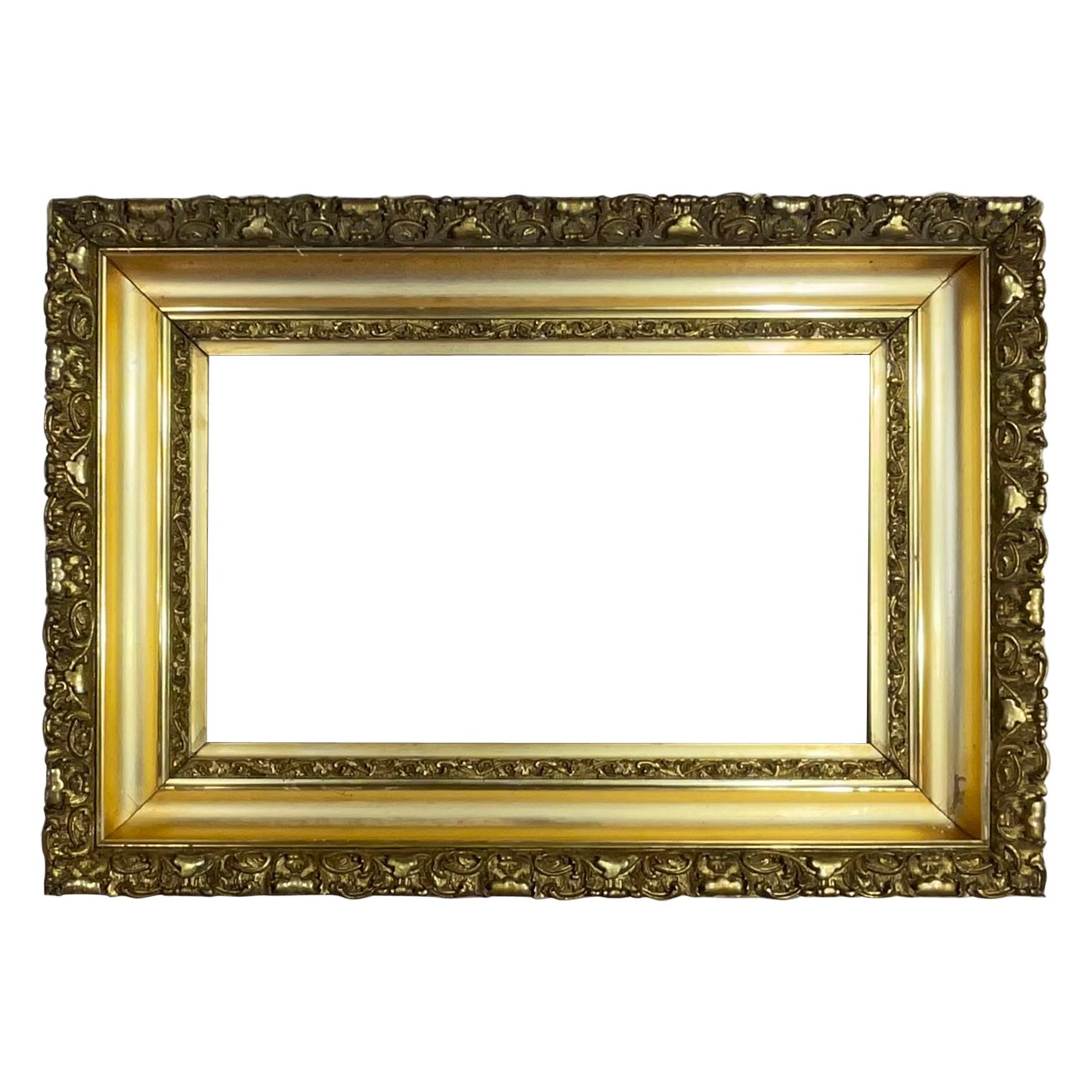 Antique Gold Leaf Wood Frame