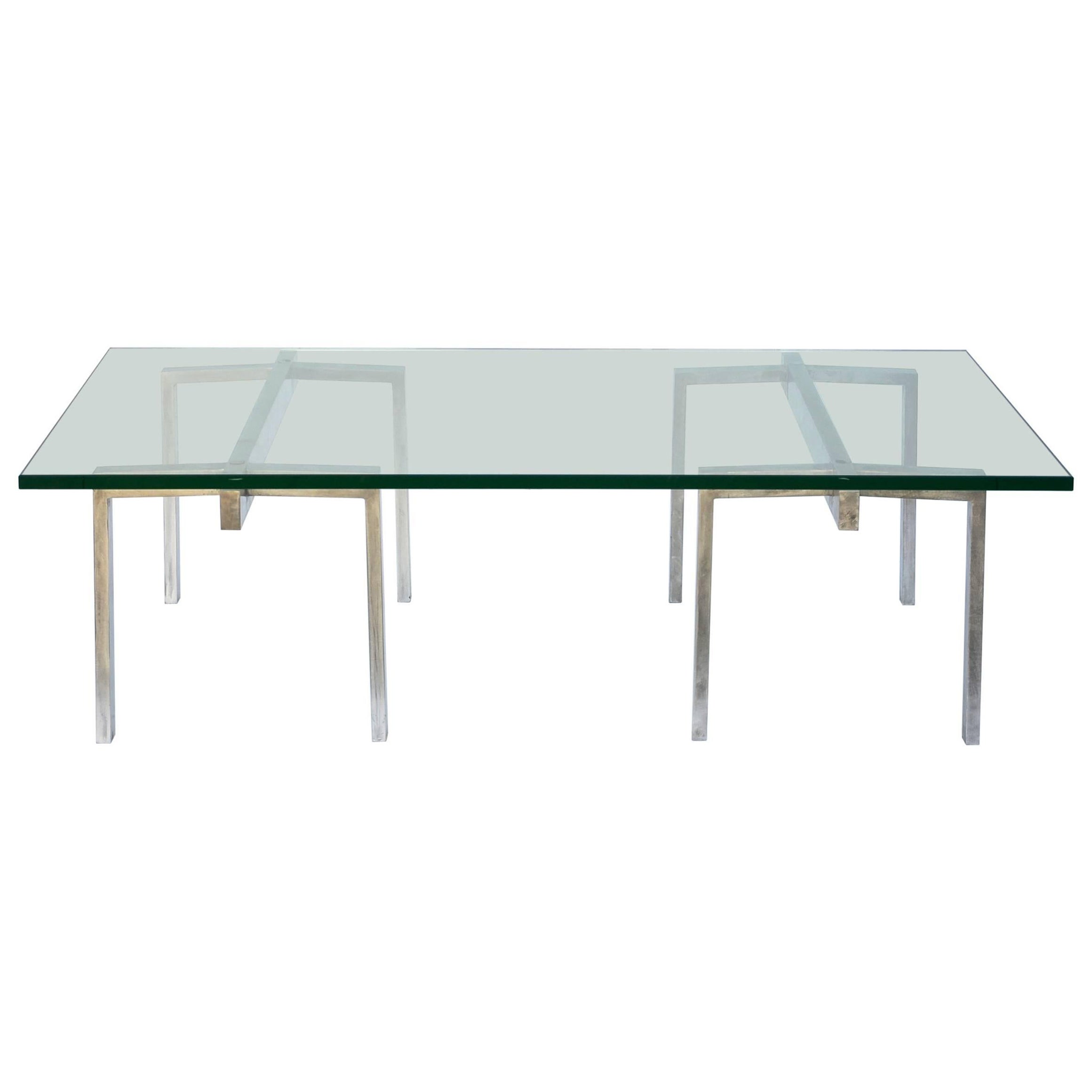 The 'Treteaux' Coffee Table by Design Frères For Sale