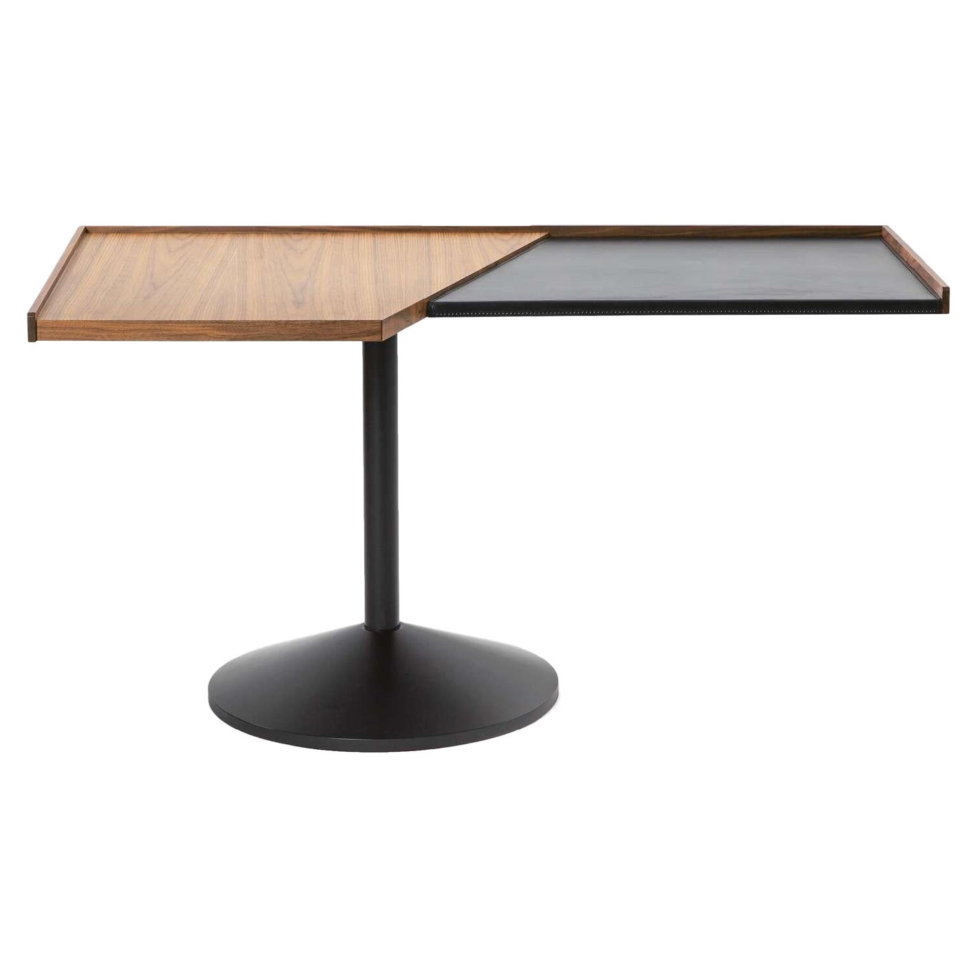 Franco Albini 840 Stadera Wood and Steel Table for Cassina, Italy, 2022