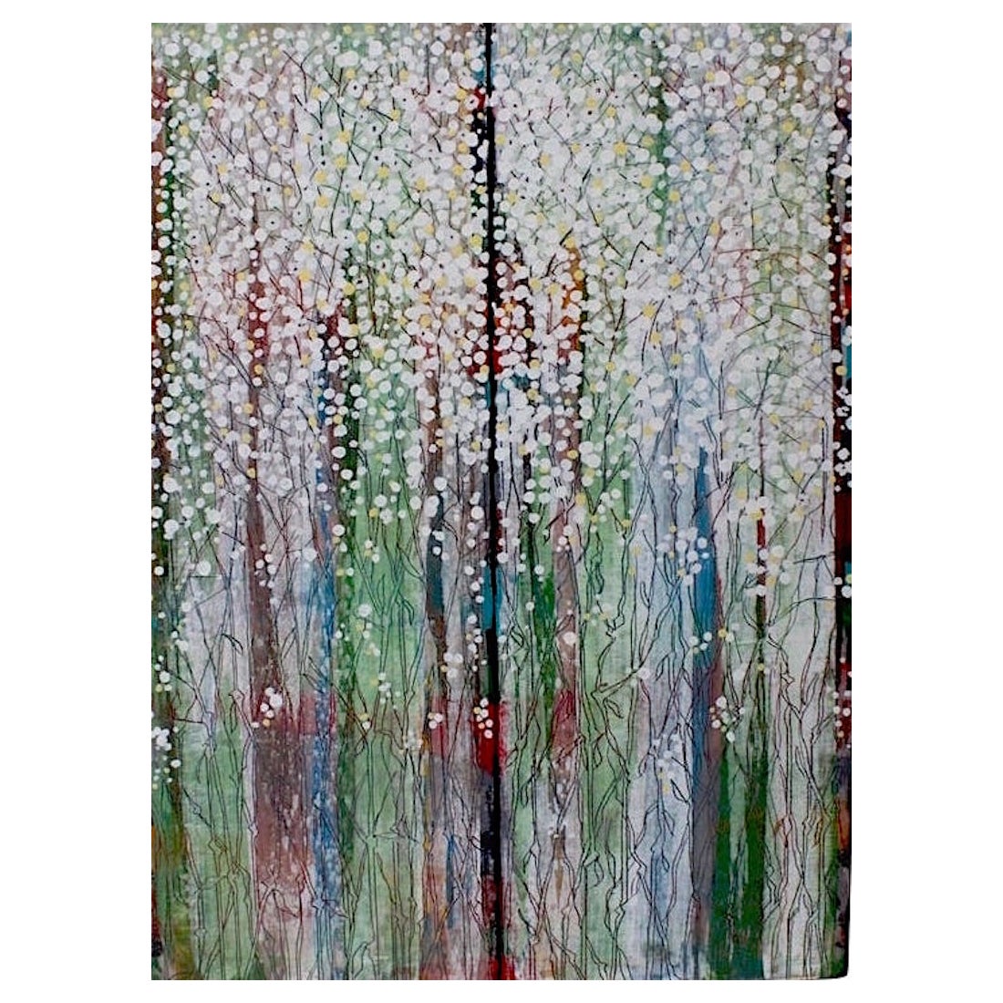 Gemälde von Nobu Fukui mit dem Titel „Babys Breath“