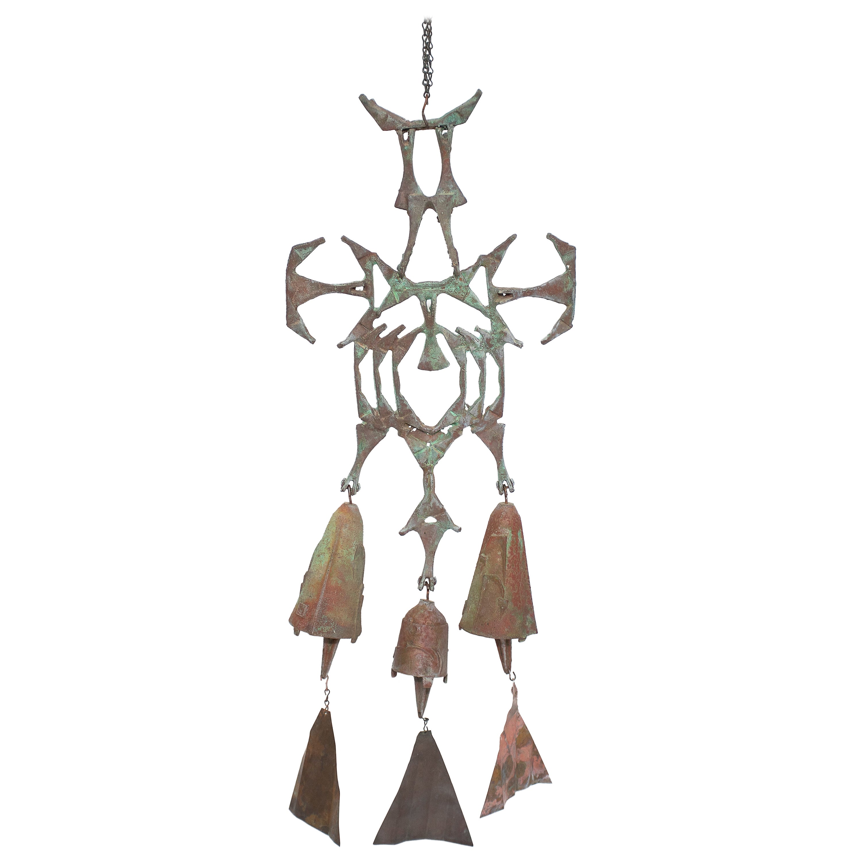 Paolo Soleri Wind Chime For Sale at 1stDibs | 1950s chinese glass wind  chimes for sale, paolo soleri wind chimes