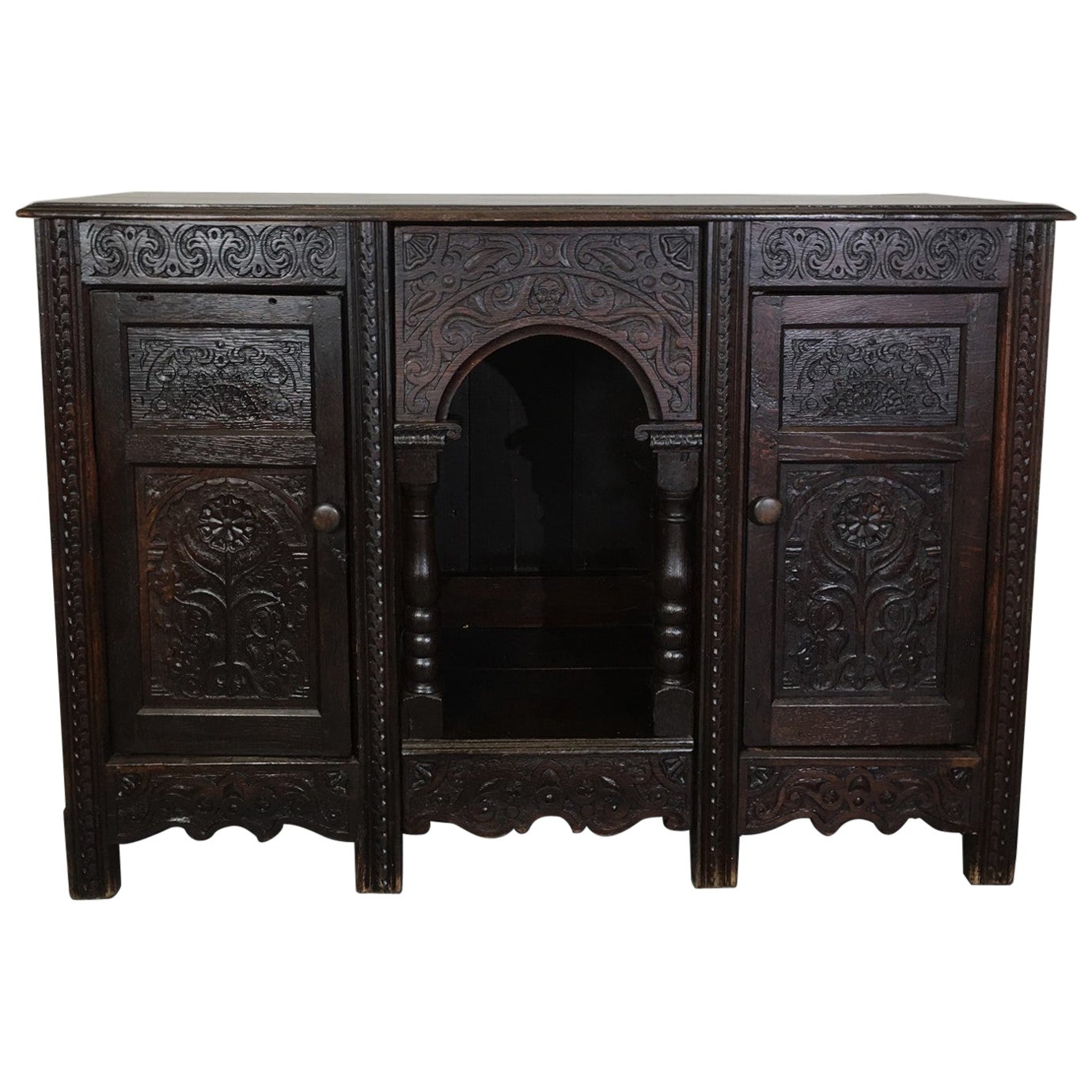 19th Century English Sideboard For Sale