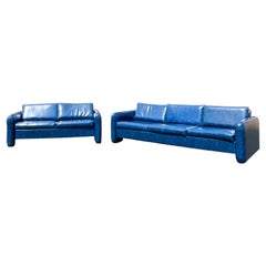 Mid Century Milo Baughman for Thayer Coggin Sofa and Loveseat Set