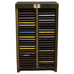 Used Hamilton Typesetter's Storage Cabinet, c.1920-1930