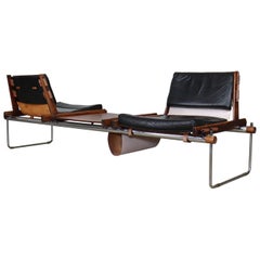 Rare Percival Lafer MP-123 Modular Bench in Brazilian Rosewood, 1960s