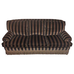 Sumptuous Velvet Striped Brunschwig & Fils Sofa