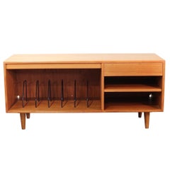 Retro Mid-Century Modern Teak G plan Media Record Vinyl Cabinet