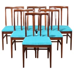 Mid-Century Modern Aromosia Danish Style Dining Chairs by Younger x 6