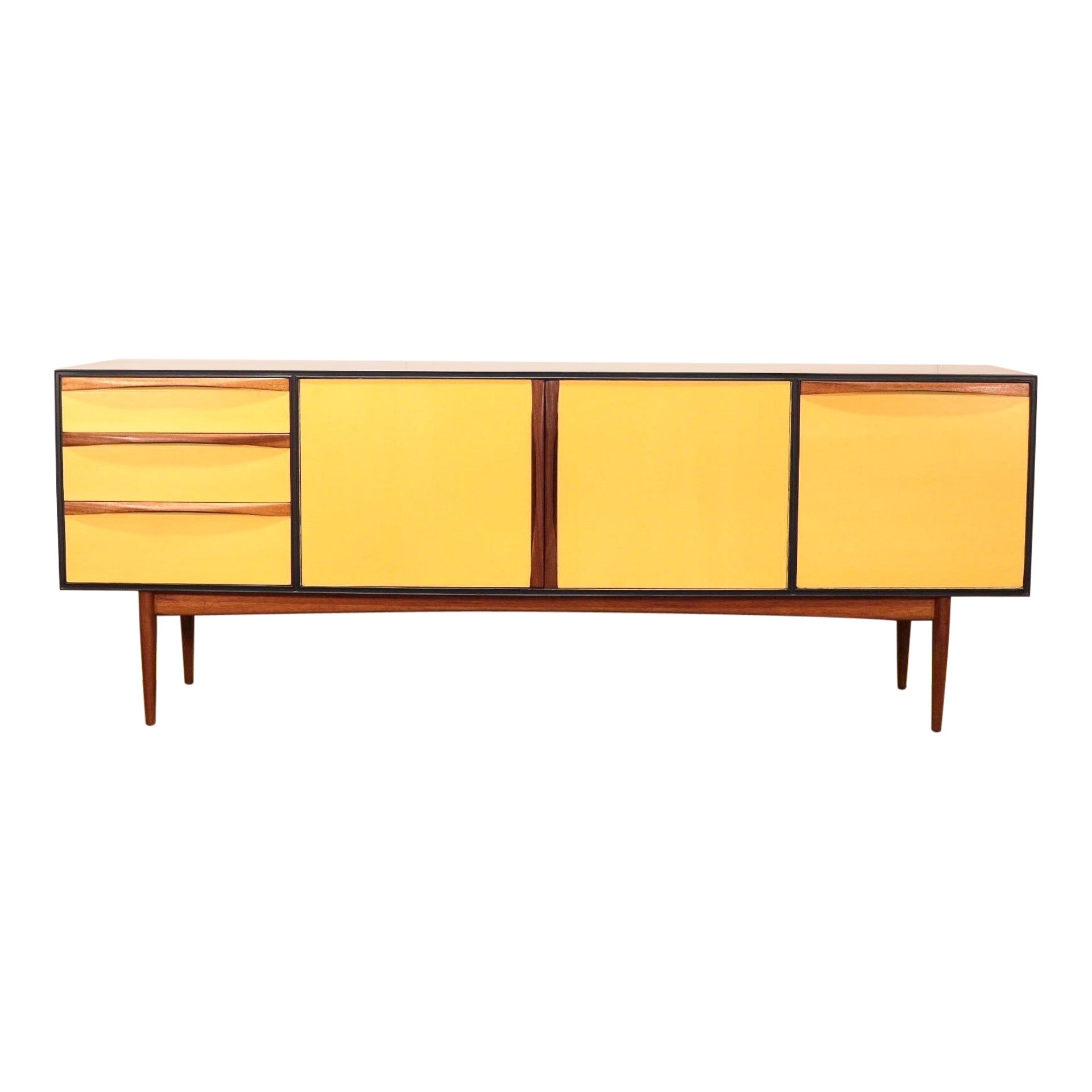 Mid-Century Modern Crednzaby A.H.Mcintosh in Yellow