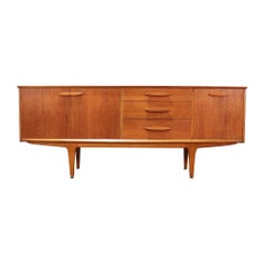 Vintage Mid-Century Modern Teak Credenza Sideboard by Jentique