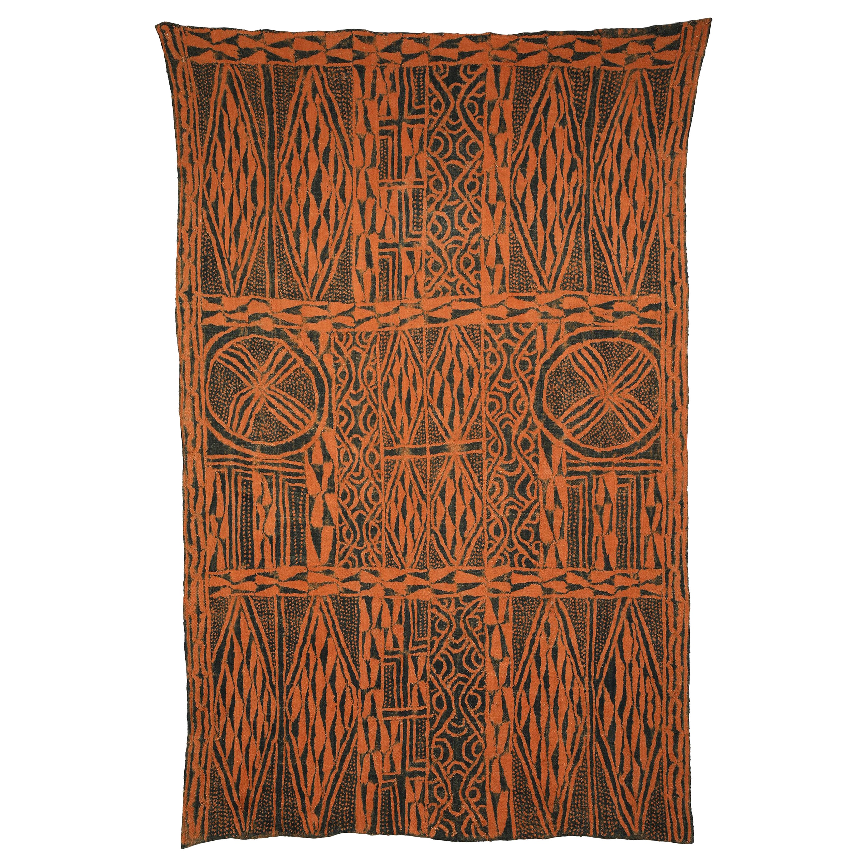 20th Century Bamileke Textile Hanging, Ndop For Sale