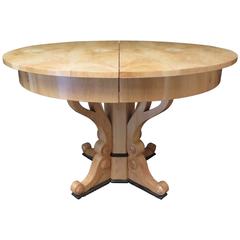 Rare Biedermeier Extendable Table