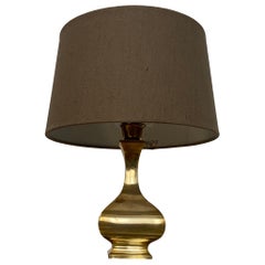 Lampe aus Messing im Stil von Maria Pergay, hergestellt in den 70er Jahren