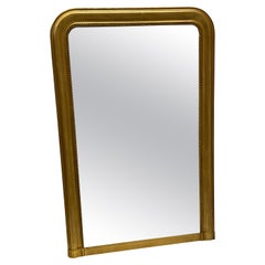 French Louis Philippe Gilt Wood Mirror