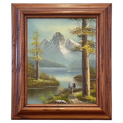 Vintage Framed Painting 