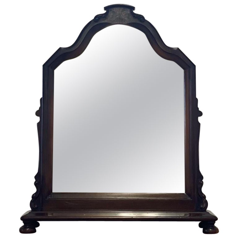 Moderner Vintage-Spiegel aus der Mitte des Jahrhunderts 