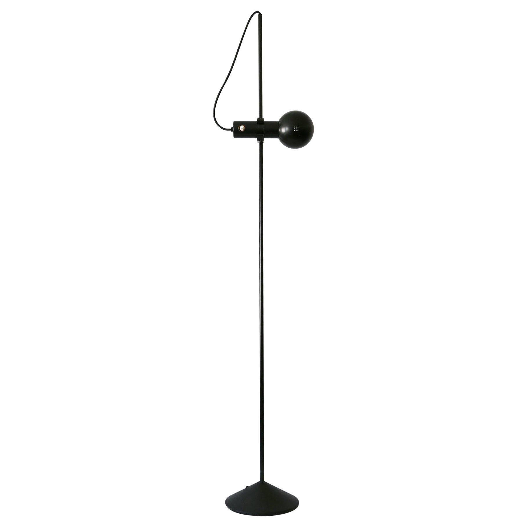 Rare Floor Lamp or Reading Light by Barbieri e Marianelli for Tronconi 1970s For Sale