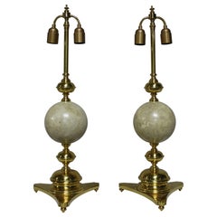 Retro French, 20th Century, Pair of Lamps