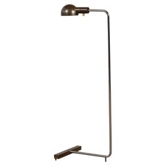 Used Cedric Hartman Brass and Stainless Steel Floor Lamp