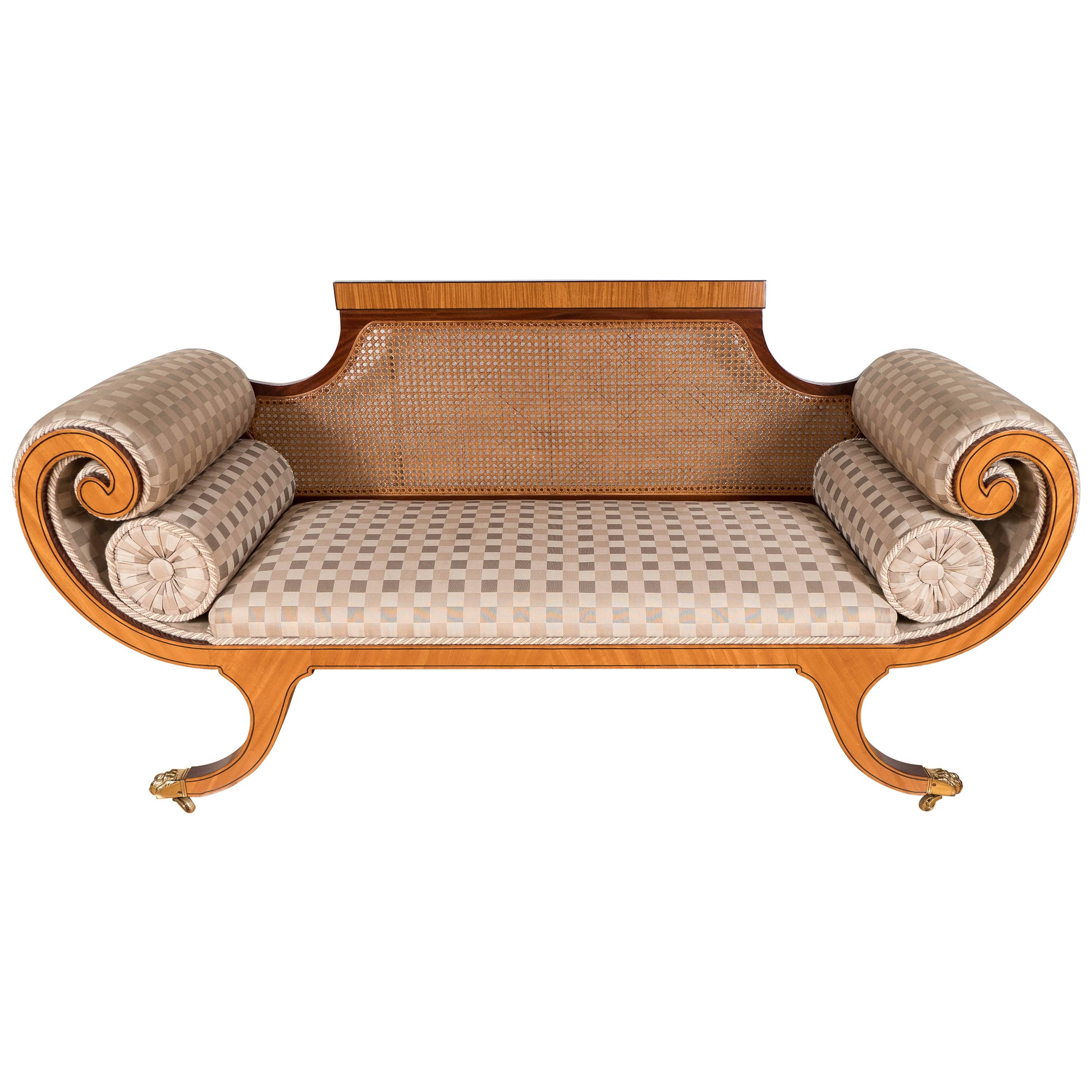 Elegant Biedermeier Sofa with Neoclassical Detailing, Germany, circa 1840