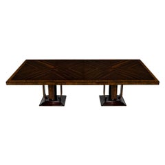 Custom Art Deco Inspired Impero Dining Table