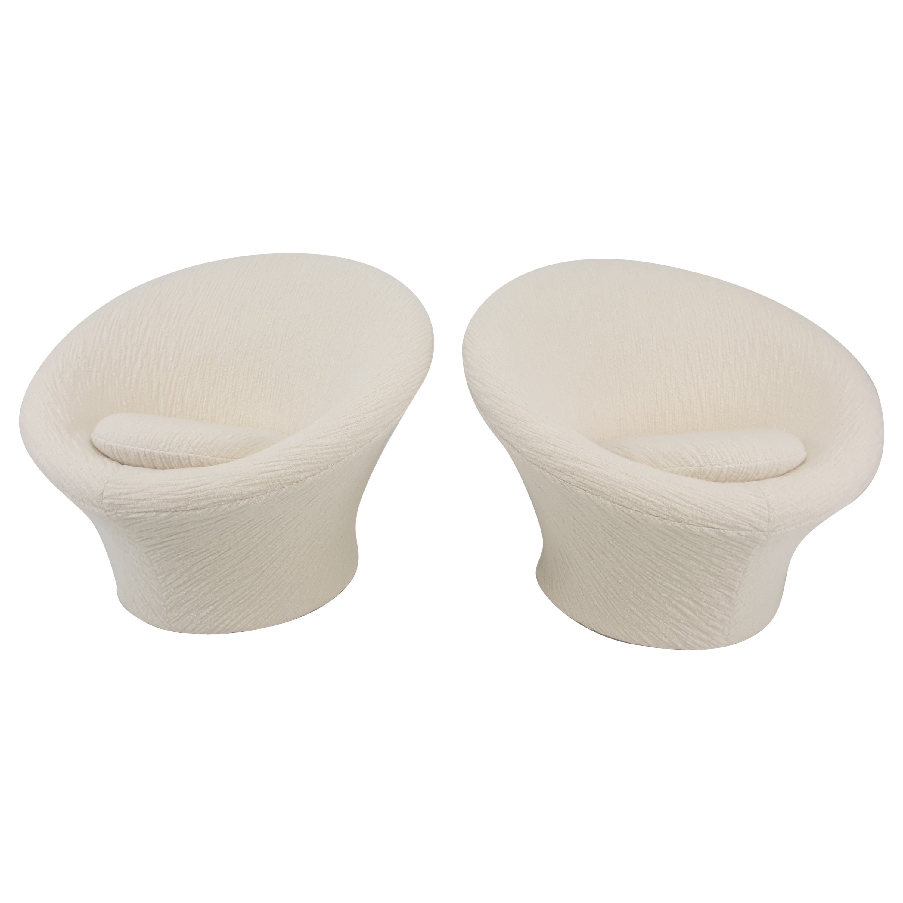 Set of 2 Mushroom Chairs by Pierre Paulin for Artifort For Sale