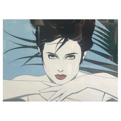Used Limited Edition Serigraph "Palm Springs Life" by Patrick Nagel
