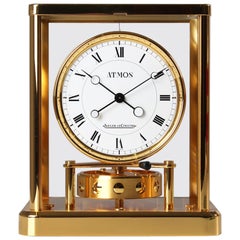 Used Jaeger Lecoultre, Atmos Elysee, 24 Carat Gold Plated, from 1992